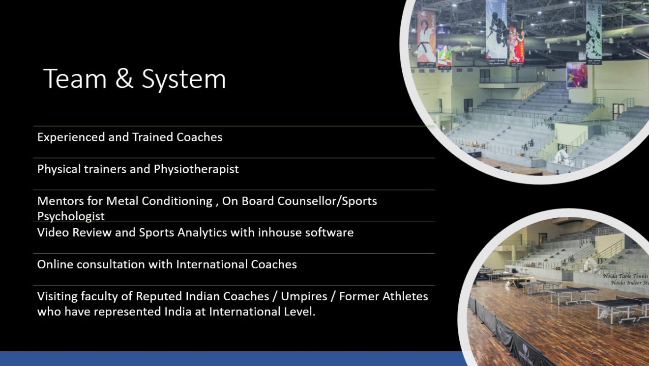 Indian Table Tennis Academy, Noida Indian Table Tennis